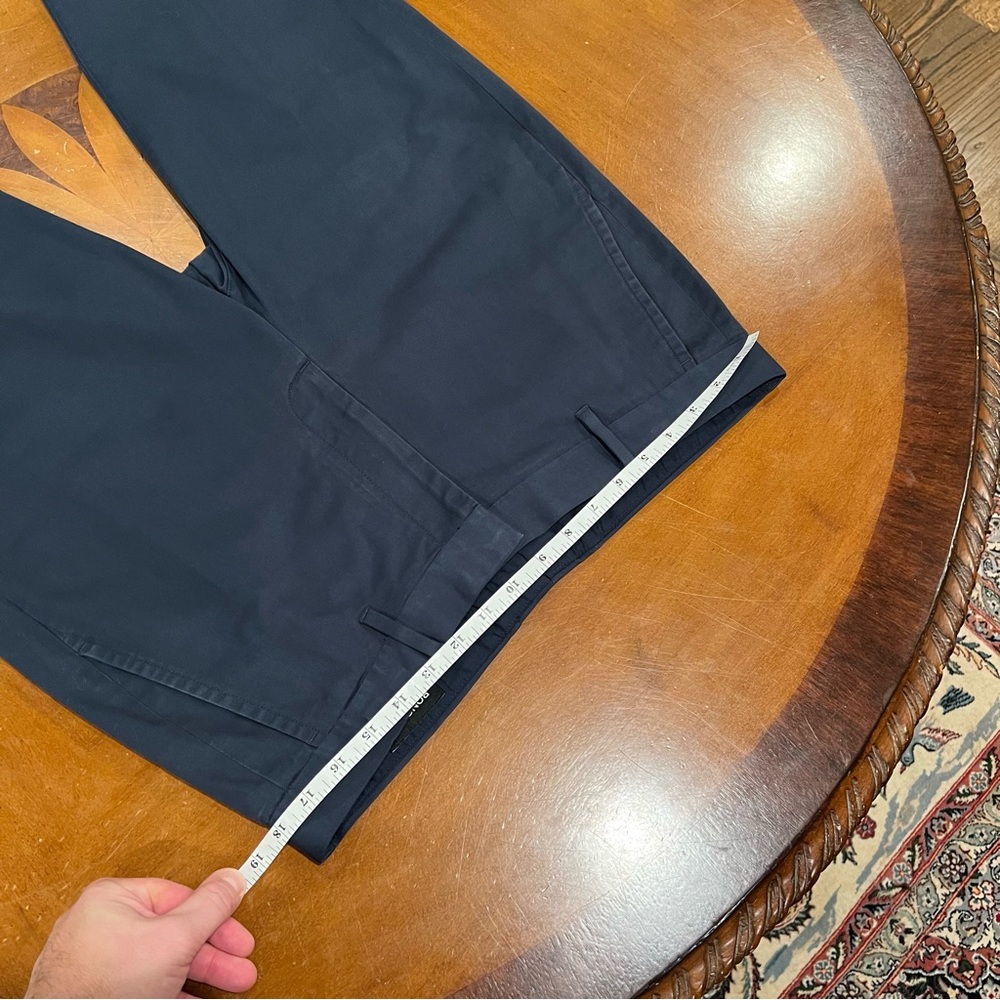 Bonobos Weekdays Warrior Slim Fit Dress Pants Monday Navy Blue 35x32 Stretch - Picture 13 of 16